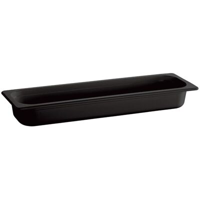 APS GN-Behälter Ecoline GN 2/4; Grösse GN 2/4, 3000 ml, 53x16.2x6.5 cm (LxBxT); schwarz APS GN-Behälter Ecoline GN 2/4; Grösse GN 2/4, 3000 ml, 53x16.2x6.5 cm (LxBxT); schwarz