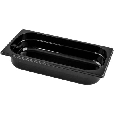 Vega Schwarzer Gastronormbehälter GN 1/3 - Behälter Vega Schwarzer Gastronormbehälter GN 1/3 - Behälter