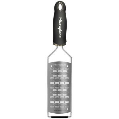 Microplane Gourmet-Reibe Ribbon; 31.5x7.5x3 cm (LxBxH); schwarz Microplane Gourmet-Reibe Ribbon; 31.5x7.5x3 cm (LxBxH); schwarz