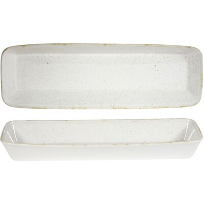 Churchill Buffetschale Stonecast Hints Barley White rechteckig; 3000 ml, 53x16x6.2 cm (LxBxH); weiss/braun; rechteckig; 2 Stück / Pack Churchill Buffetschale Stonecast Hints Barley White rechteckig; 3000 ml, 53x16x6.2 cm (LxBxH); weiss/braun; rechteckig; 2 Stück / Pack