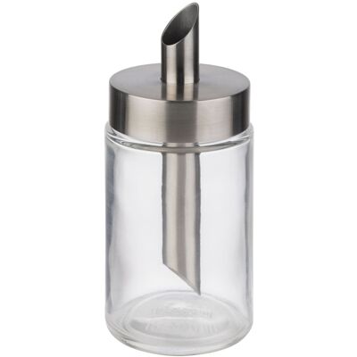 APS Zuckerdosierer; 200 ml, 6x14.5 cm (ØxH); edelstahl/transparent; rund APS Zuckerdosierer; 200 ml, 6x14.5 cm (ØxH); edelstahl/transparent; rund