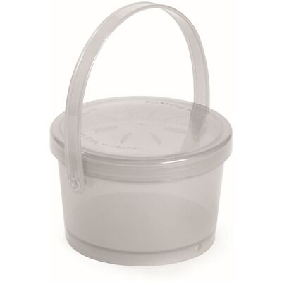 Contacto Mehrweg-Suppenbehälter Eco-Takeout®; 355 ml, 11x7 cm (ØxH); transparent; rund; 12 Stück / Pack Contacto Mehrweg-Suppenbehälter Eco-Takeout®; 355 ml, 11x7 cm (ØxH); transparent; rund; 12 Stück / Pack