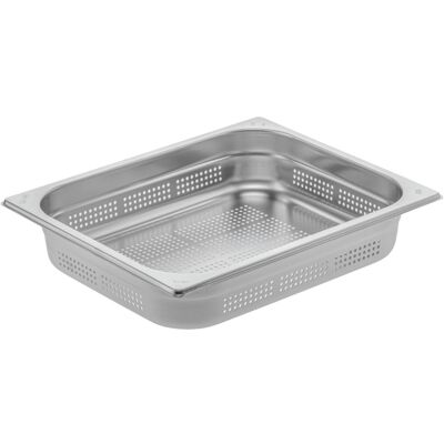 Vega GN 1/2 Edelstahlbehälter - 4L, 32.5x26.5x6.5cm Vega GN 1/2 Edelstahlbehälter - 4L, 32.5x26.5x6.5cm