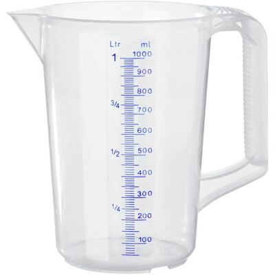 Schneider Messbecher Canny; 1000 ml, 17x12x16.5 cm (LxBxH); transparent Schneider Messbecher Canny; 1000 ml, 17x12x16.5 cm (LxBxH); transparent