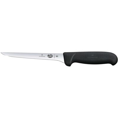 Victorinox Ausbeinmesser Fibrox gebogen; Klingenlänge 15 cm, 28.9 cm (L); silber/schwarz Victorinox Ausbeinmesser Fibrox gebogen; Klingenlänge 15 cm, 28.9 cm (L); silber/schwarz