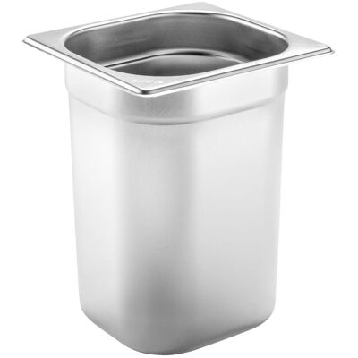PULSIVA Edelstahl Behälter GN 1/6 - Food Container PULSIVA Edelstahl Behälter GN 1/6 - Food Container