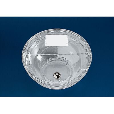 APS Schutzdeckel Lou mit Aussparung; 14.5x14.5x14.5x1.5 cm (LxBxØxH); transparent; rund APS Schutzdeckel Lou mit Aussparung; 14.5x14.5x14.5x1.5 cm (LxBxØxH); transparent; rund