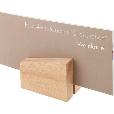 APS Kartenhalter; 8.5x6.5x5 cm (LxBxH); natur; 2 Stück / Pack APS Kartenhalter; 8.5x6.5x5 cm (LxBxH); natur; 2 Stück / Pack