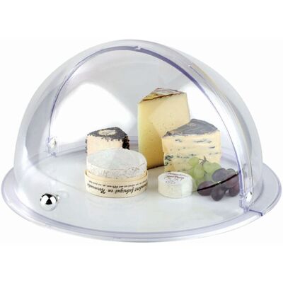 APS Rolltophaube ; 38x40.5 cm (ØxH); transparent; rund APS Rolltophaube ; 38x40.5 cm (ØxH); transparent; rund
