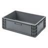 Ringoplast Stapelbehälter System Catering für Fachwerkeinsätze mit Durchgriff; 40800ml, 60x40x18.2 cm (LxBxH); grau