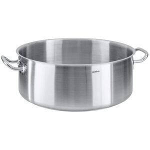 PULSIVA Bratentopf Chef extra starke Ausführung; 18800ml, 40x16 cm (ØxH); silber