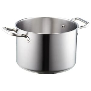 PULSIVA Suppentopf Cook; 7200ml, 24x16 cm (ØxH); silber; rund