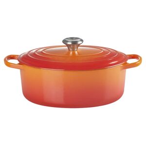 Le Creuset Bräter Signature oval; 4700ml, 37.8x24x17 cm (LxBxH); orange; oval