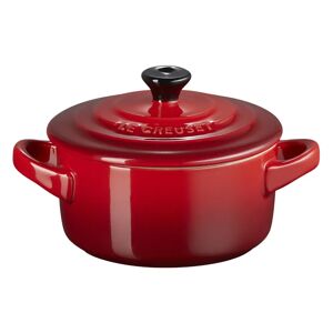 Le Creuset Mini Cocotte 10 cm; 250ml, 10x5 cm (ØxH); dunkelrot; rund