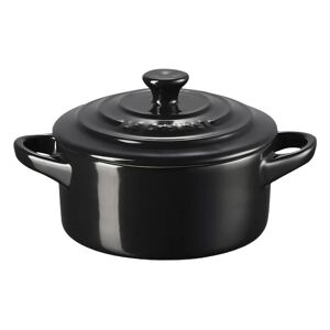 Le Creuset Mini Cocotte 10 cm; 250ml, 10x5 cm (ØxH); schwarz; rund