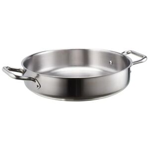 PULSIVA Fleischtopf Cook; 4900ml, 30x7 cm (ØxH); silber; rund