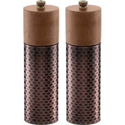 VEGA Salz- & Pfeffermühlen-Set Koba; 5.5x19.4 cm (ØxH); kupfer VEGA Salz- & Pfeffermühlen-Set Koba; 5.5x19.4 cm (ØxH); kupfer