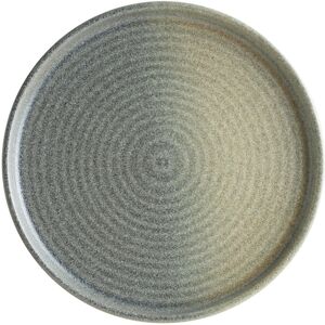 Bonna Teller flach Hornfels Ripple; 16x1.8 cm (ØxH); grau; rund; 12 Stück / Pack Bonna Teller flach Hornfels Ripple; 16x1.8 cm (ØxH); grau; rund; 12 Stück / Pack