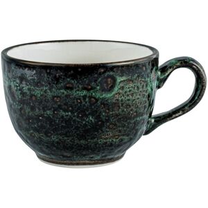 VEGA Kaffeetasse Black Reef; 220 ml, 8.7x6.5 cm (ØxH); grün/schwarz; 6 Stück / Pack VEGA Kaffeetasse Black Reef; 220 ml, 8.7x6.5 cm (ØxH); grün/schwarz; 6 Stück / Pack