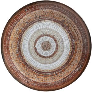 VEGA Porzellan Pizzateller Terra Mosaic; 33 cm (Ø); terrakotta/beige/braun; rund; 4 Stück / Pack VEGA Porzellan Pizzateller Terra Mosaic; 33 cm (Ø); terrakotta/beige/braun; rund; 4 Stück / Pack