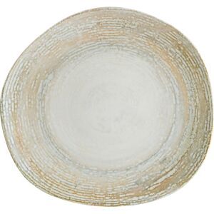 Bonna Teller flach Patera organisch; 29x27 cm (LxB); weiss/beige; organisch; 6 Stück / Pack Bonna Teller flach Patera organisch; 29x27 cm (LxB); weiss/beige; organisch; 6 Stück / Pack