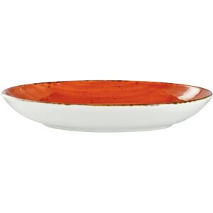 VEGA Teller tief Nebro oval; 800 ml, 27x20.5x4.2 cm (LxBxH); rot; oval; 6 Stück / Pack VEGA Teller tief Nebro oval; 800 ml, 27x20.5x4.2 cm (LxBxH); rot; oval; 6 Stück / Pack