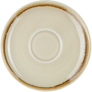 PULSIVA Kaffee-Untertasse Glaze 2.0; 14.2 cm (Ø); sand; rund; 6 Stück / Pack PULSIVA Kaffee-Untertasse Glaze 2.0; 14.2 cm (Ø); sand; rund; 6 Stück / Pack