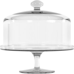 Krosno Cloche Glamour mit Kuchenständer; 32 cm (H); transparent Krosno Cloche Glamour mit Kuchenständer; 32 cm (H); transparent