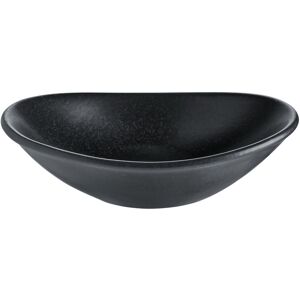 Vega Ovale Keramikschale - 75ml, Schwarz, 6 Stück Vega Ovale Keramikschale - 75ml, Schwarz, 6 Stück