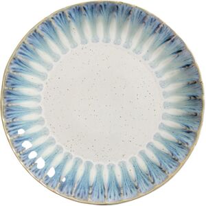 VEGA Teller flach Flora; 26.6x3.1 cm (ØxH); blau/beige; rund; 4 Stück / Pack VEGA Teller flach Flora; 26.6x3.1 cm (ØxH); blau/beige; rund; 4 Stück / Pack
