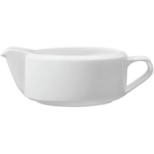 VEGA Sauciere Obere Base oval; 500 ml, 9x17.5x7.5 cm (LxBxH); weiss; oval; 4 Stück / Pack VEGA Sauciere Obere Base oval; 500 ml, 9x17.5x7.5 cm (LxBxH); weiss; oval; 4 Stück / Pack
