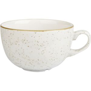 Churchill Stonecast Gerste Weiß Cappuccino-Tasse - Vitrifizierte Porzellan Churchill Stonecast Gerste Weiß Cappuccino-Tasse - Vitrifizierte Porzellan