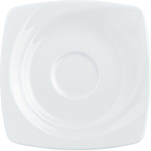 VEGA Espresso-Untertasse Vilano; 12x12 cm (LxB); weiss; quadratisch; 6 Stück / Pack VEGA Espresso-Untertasse Vilano; 12x12 cm (LxB); weiss; quadratisch; 6 Stück / Pack