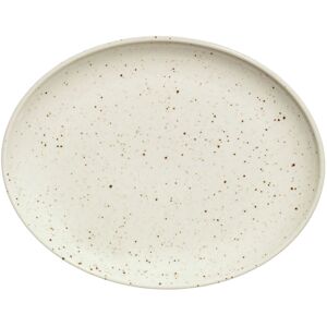 Vega Ovaler Servierteller - Unregelmäßige Flecken - 28x22x2.7cm - Servierteller Vega Ovaler Servierteller - Unregelmäßige Flecken - 28x22x2.7cm - Servierteller