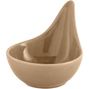 Vega Mini Porzellanteller - beige - 60ml Vega Mini Porzellanteller - beige - 60ml
