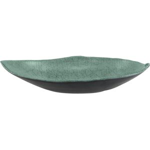 VEGA Schale Tuska blattförmig; 570 ml, 27.6x16.7x5.3 cm (LxBxH); grün/grau; 6 Stück / Pack VEGA Schale Tuska blattförmig; 570 ml, 27.6x16.7x5.3 cm (LxBxH); grün/grau; 6 Stück / Pack