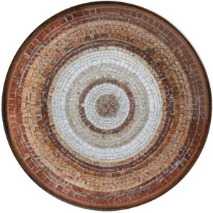 VEGA Porzellan Teller flach Terra Mosaic; 20.5 cm (Ø); terrakotta/beige/braun; rund; 6 Stück / Pack VEGA Porzellan Teller flach Terra Mosaic; 20.5 cm (Ø); terrakotta/beige/braun; rund; 6 Stück / Pack