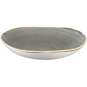 Churchill Teller tief Stonecast Peppercorn organisch; 1100 ml, 25.3 cm (B); grau/braun; organisch; 12 Stück / Pack Churchill Teller tief Stonecast Peppercorn organisch; 1100 ml, 25.3 cm (B); grau/braun; organisch; 12 Stück / Pack