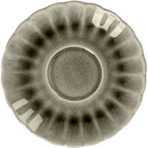 VEGA Espresso-Untertasse Flora; 12.5x2.1 cm (ØxH); grau; rund; 6 Stück / Pack VEGA Espresso-Untertasse Flora; 12.5x2.1 cm (ØxH); grau; rund; 6 Stück / Pack