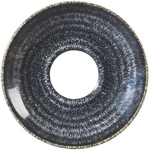 Churchill Espresso Untere Studio Prints Charcoal Black; 11.8 cm (Ø); schwarz; rund; 12 Stück / Pack Churchill Espresso Untere Studio Prints Charcoal Black; 11.8 cm (Ø); schwarz; rund; 12 Stück / Pack