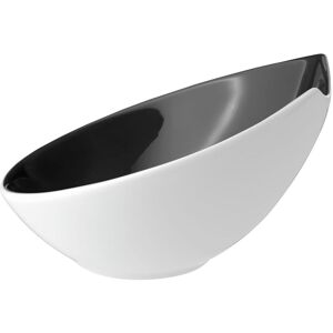 VEGA Schale Contrast rund; 300 ml, 16x17x9.3 cm (LxBxH); anthrazit; oval; 4 Stück / Pack VEGA Schale Contrast rund; 300 ml, 16x17x9.3 cm (LxBxH); anthrazit; oval; 4 Stück / Pack