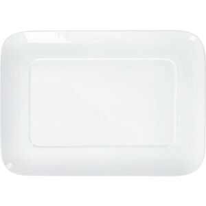 PULSIVA Servierplatte Tila; 40.5x29x2.5 cm (LxBxH); weiss; rechteckig; 2 Stück / Pack PULSIVA Servierplatte Tila; 40.5x29x2.5 cm (LxBxH); weiss; rechteckig; 2 Stück / Pack