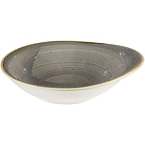 Churchill Schale Stonecast Peppercorn oval tief; 170 ml, 16x14.5x14.5 cm (LxBxH); grau/braun; oval; 12 Stück / Pack Churchill Schale Stonecast Peppercorn oval tief; 170 ml, 16x14.5x14.5 cm (LxBxH); grau/braun; oval; 12 Stück / Pack