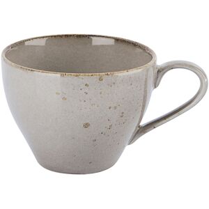 VEGA Kaffee-Obertasse Palana; 240 ml, 9.3x6.8 cm (ØxH); grau; 6 Stück / Pack VEGA Kaffee-Obertasse Palana; 240 ml, 9.3x6.8 cm (ØxH); grau; 6 Stück / Pack