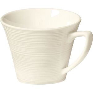 Vega Skyline Bone China Cappuccino Tasse - 200ml - Weiß Creme - Rund - 6 Stück Vega Skyline Bone China Cappuccino Tasse - 200ml - Weiß Creme - Rund - 6 Stück