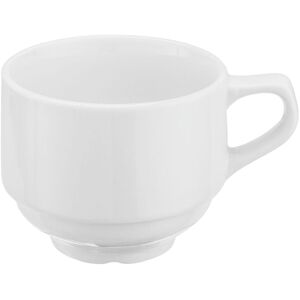 PULSIVA Cappuccino-Tasse Rondon; 260 ml, 9x7 cm (ØxH); weiss; rund; 6 Stück / Pack PULSIVA Cappuccino-Tasse Rondon; 260 ml, 9x7 cm (ØxH); weiss; rund; 6 Stück / Pack
