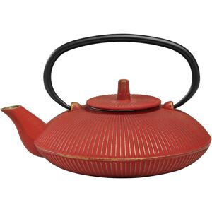 VEGA Teekanne Ming; 750 ml, 17.5x8.5 cm (ØxH); rot/gold; rund VEGA Teekanne Ming; 750 ml, 17.5x8.5 cm (ØxH); rot/gold; rund