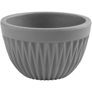 VEGA Mini-Schale Kanas rund mit Relief; 35 ml, 6x3.7 cm (ØxH); grau; quadratisch; 6 Stück / Pack VEGA Mini-Schale Kanas rund mit Relief; 35 ml, 6x3.7 cm (ØxH); grau; quadratisch; 6 Stück / Pack