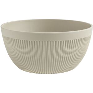 VEGA Schale Kanas rund mit Relief; 2700 ml, 23x10.5 cm (ØxH); beige; rund VEGA Schale Kanas rund mit Relief; 2700 ml, 23x10.5 cm (ØxH); beige; rund
