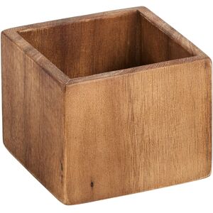 VEGA Würfel Ruby Akazie; 10x10x8 cm (LxBxH); akazie braun VEGA Würfel Ruby Akazie; 10x10x8 cm (LxBxH); akazie braun